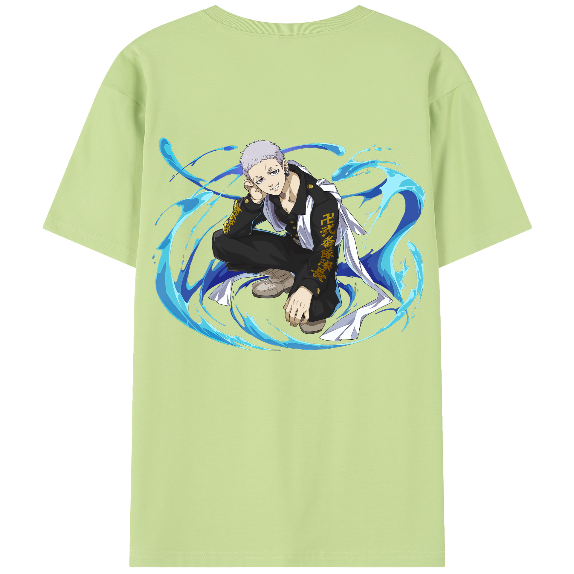 （画像用） 東京リベンジャーズ Tokyo Revengers 綿100％半袖Tシャツ（背面プリント）